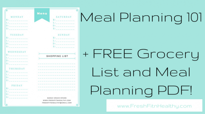 meal planning guide meal planning guide