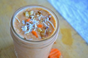 carrot cake smoothie