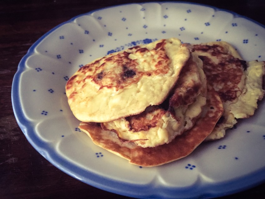 Chocolate Chip Cookie Pancakes {made W  Spaghetti Squash!} - Fresh Fit 