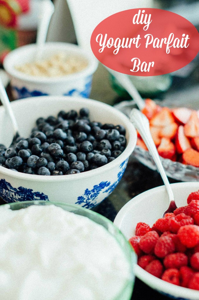 greek yogurt parfait bar