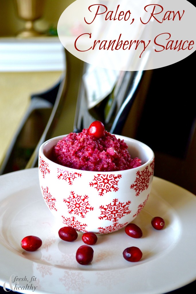 paleo cranberry sauce