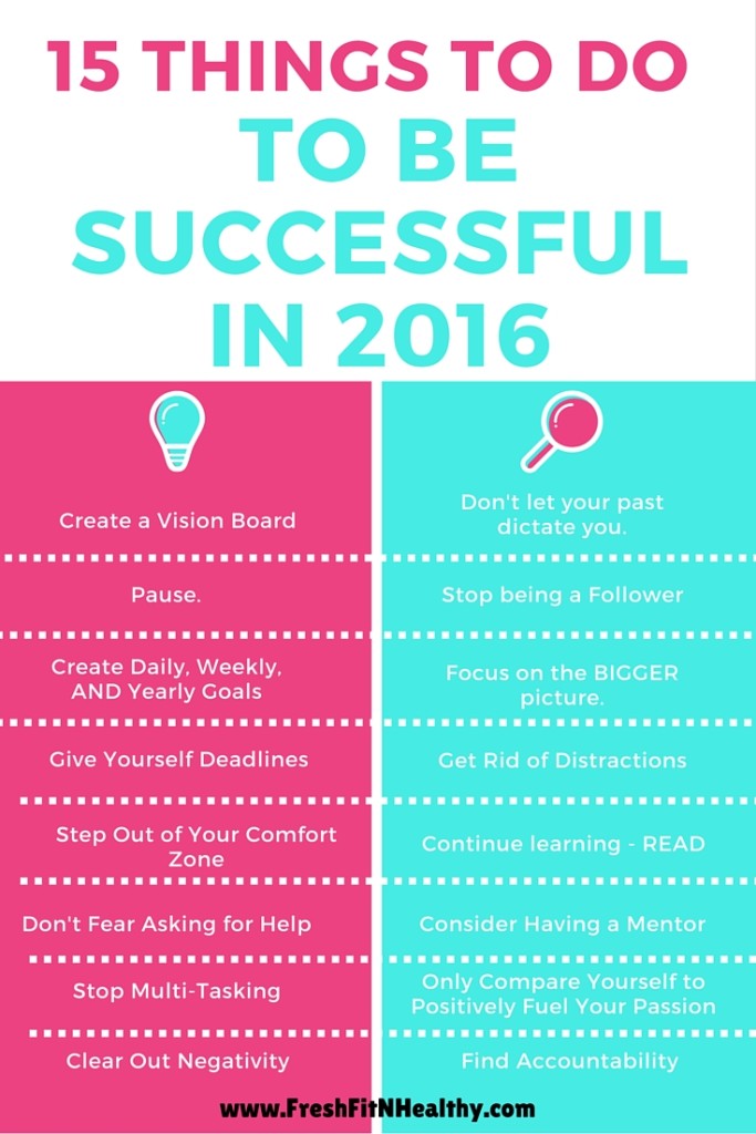 Top Ways to Be Successful in 2016