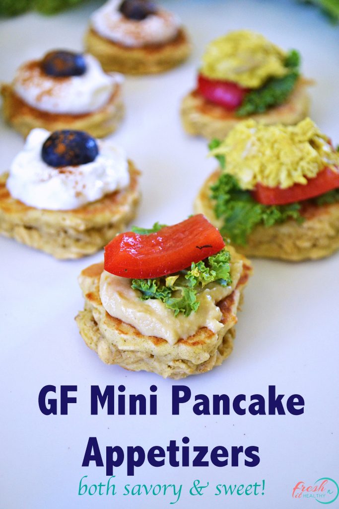 mini healthy pancakes