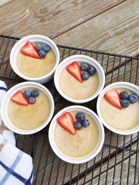 healthy custard recipe