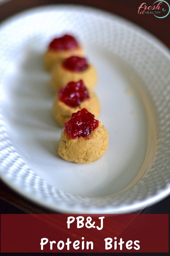 peanut butter and jelly snack