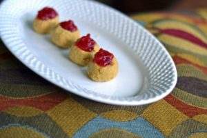 peanut butter and jelly snack