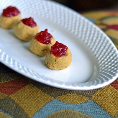 peanut butter and jelly snack