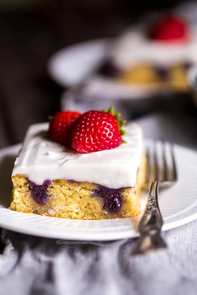 healthy poke cake