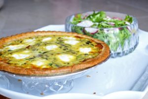 healthy quiche