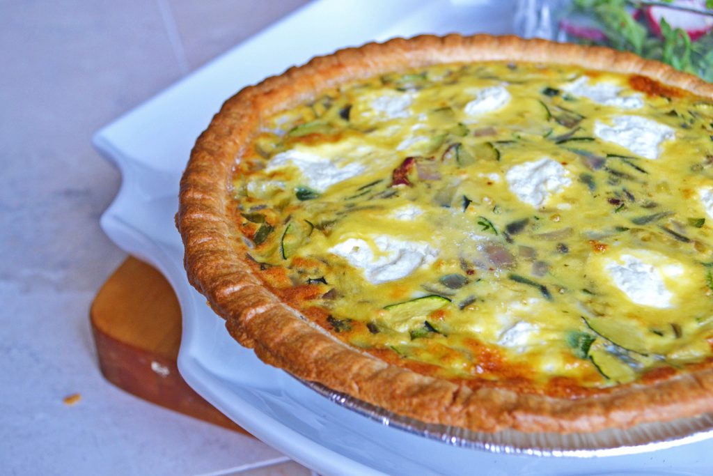 healthy quiche