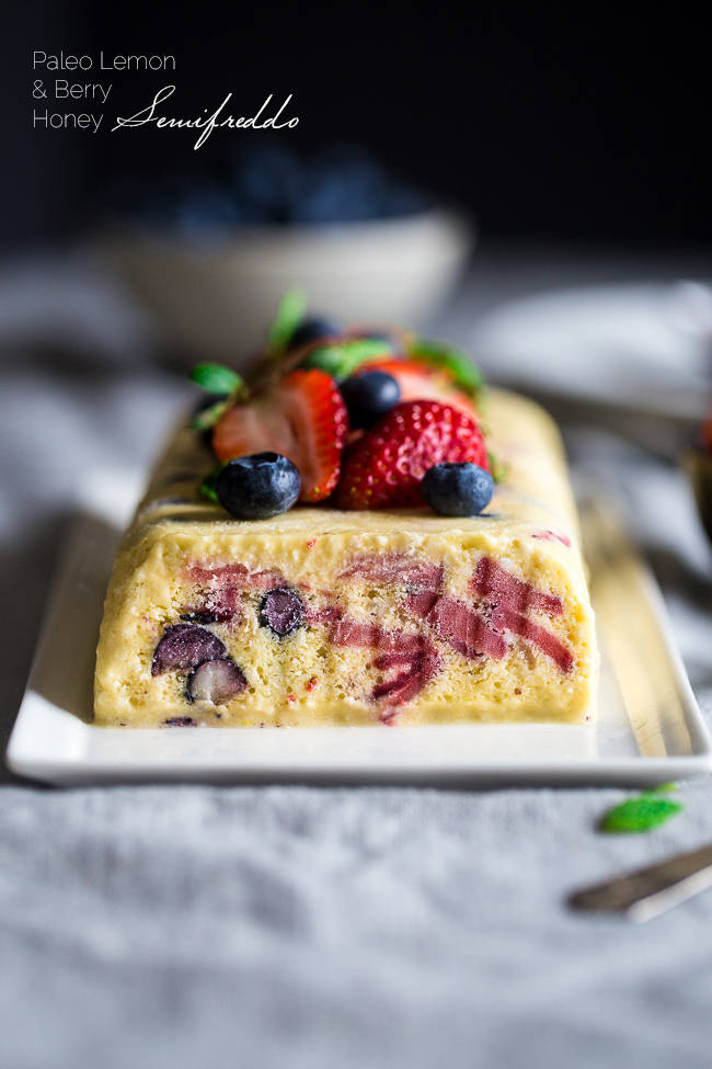 healthy semifreddo