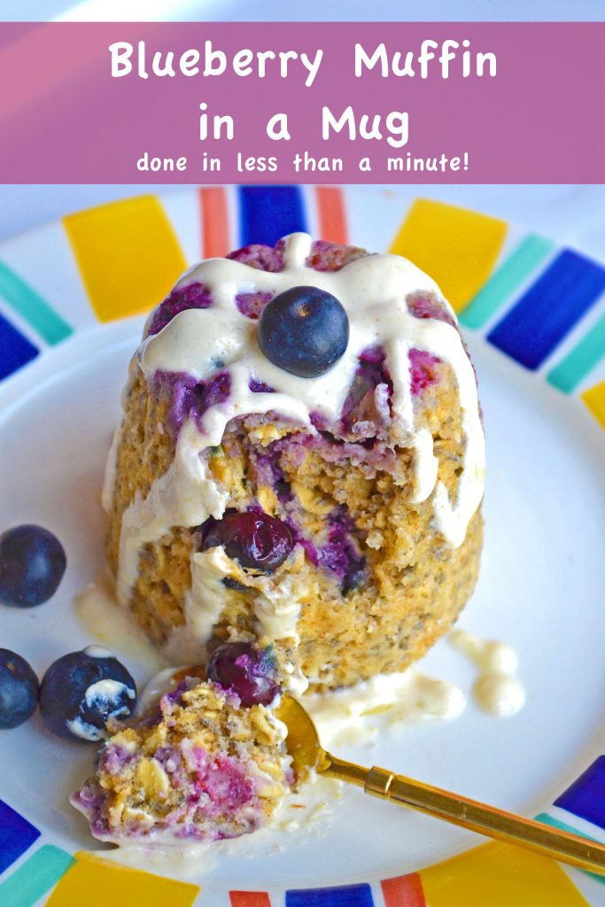 healthy blueberry muffin