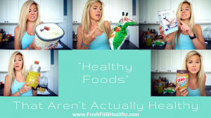 healthy foods that aren't