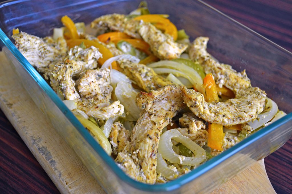 easy chicken fajita