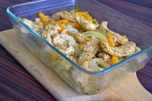 easy chicken fajita