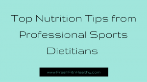 top nutrition tips