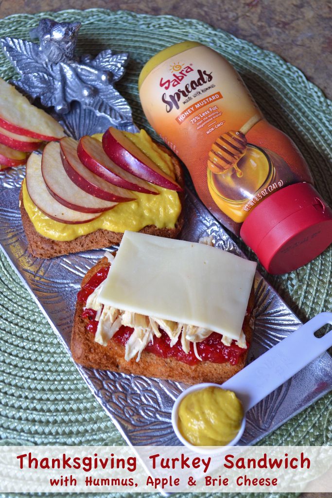 Thanksgiving Turkey Sandwich with Apple, Brie, and Hummus - Fresh Fit N ...