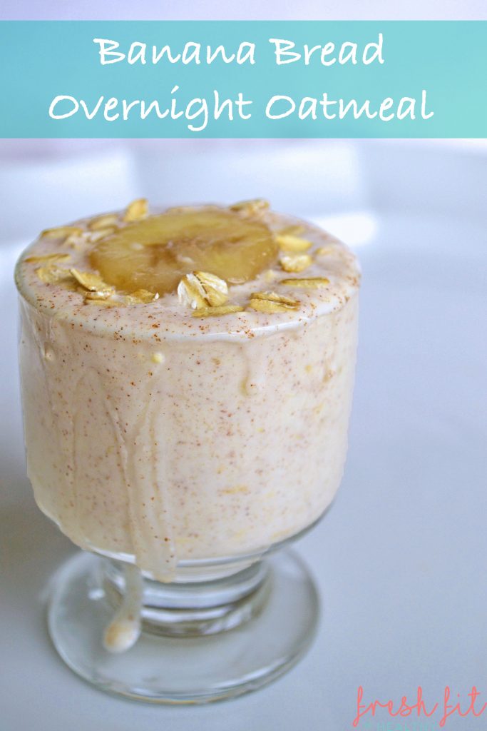 banana bread overnight oats