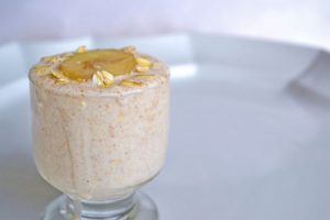 banana bread overnight oats