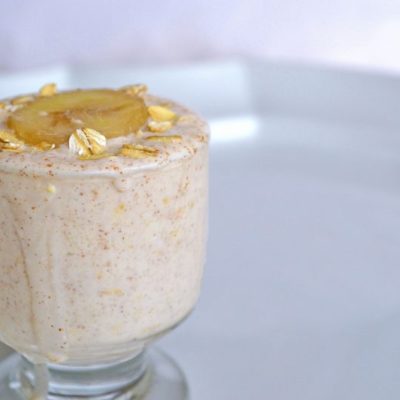 banana bread overnight oats