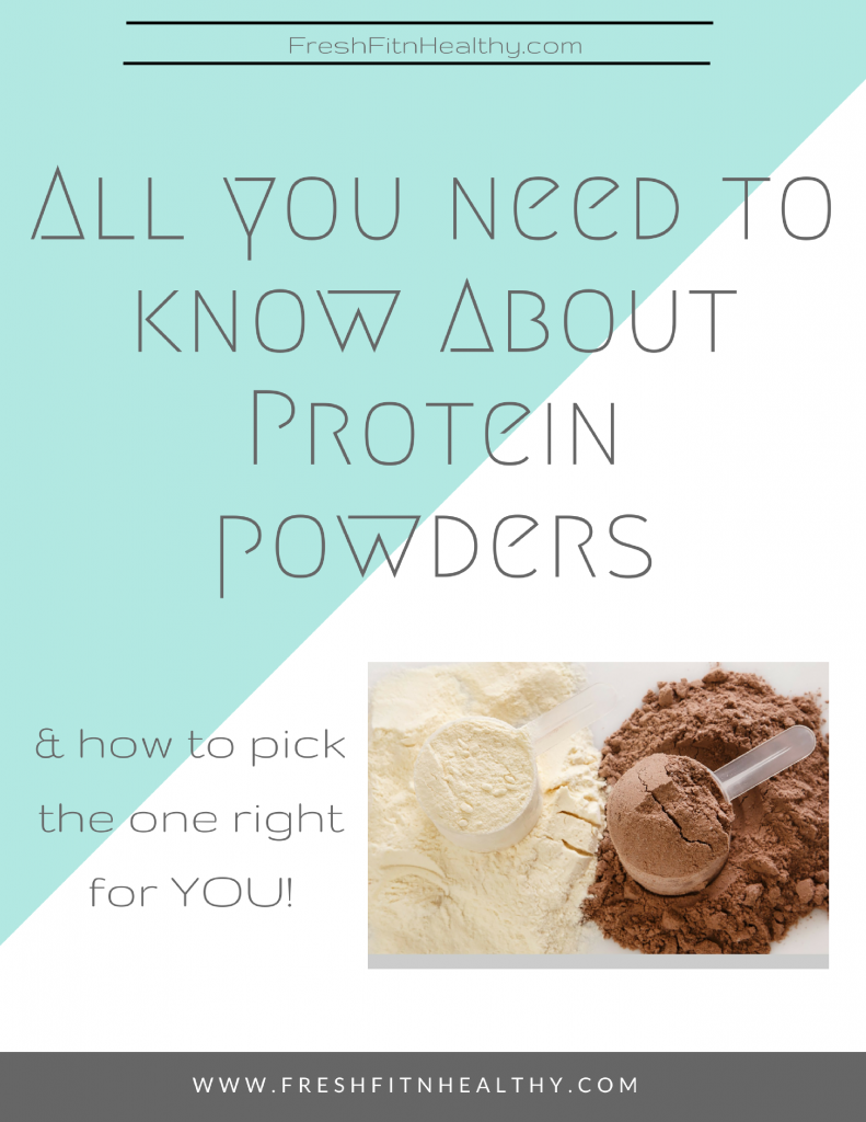 protein powders 101
