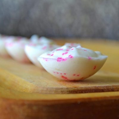 homemade frozen yogurt bites