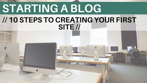 create your own blog