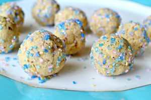 protein cake balls