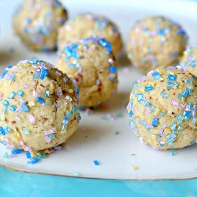 protein cake balls