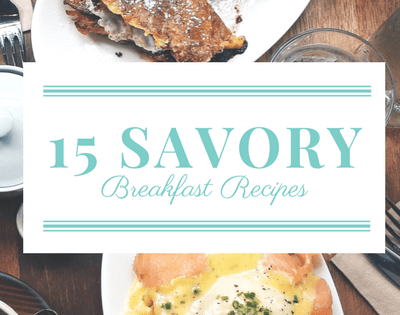 healthy savory breakfast recipes