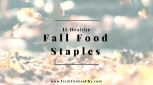 fall recipes