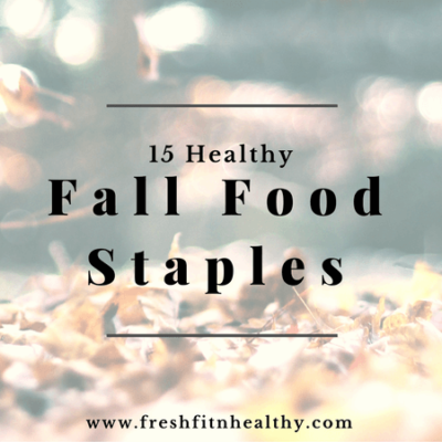 fall recipes