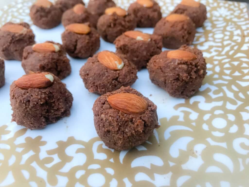 almond joy protein bites