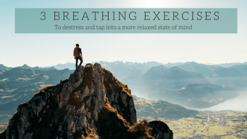 3 Breathing Exercises to Relax and Destress - Fresh Fit N Healthy