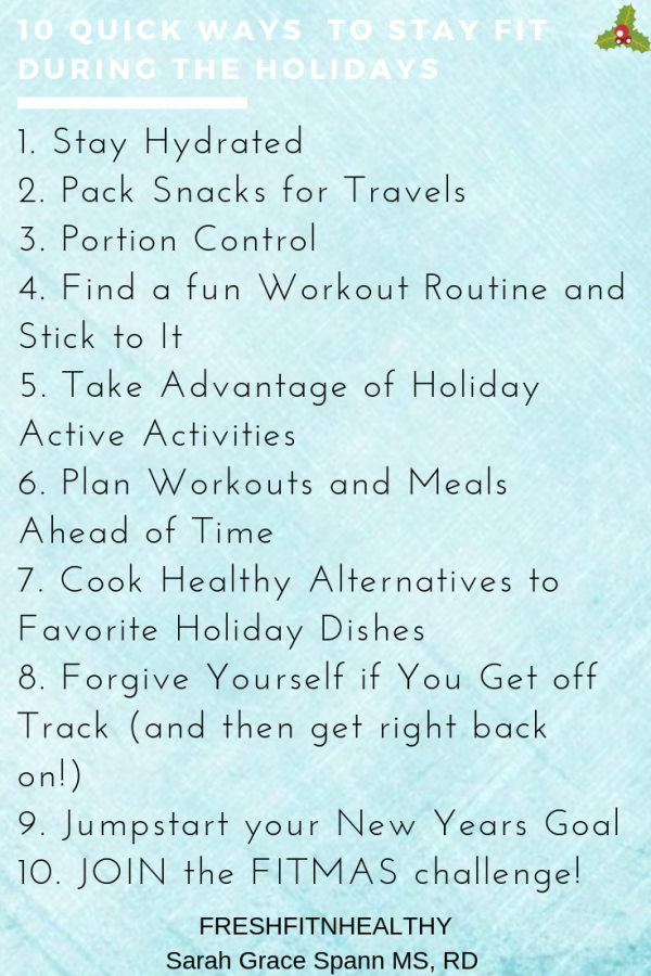 Have a Healthy Holiday Season