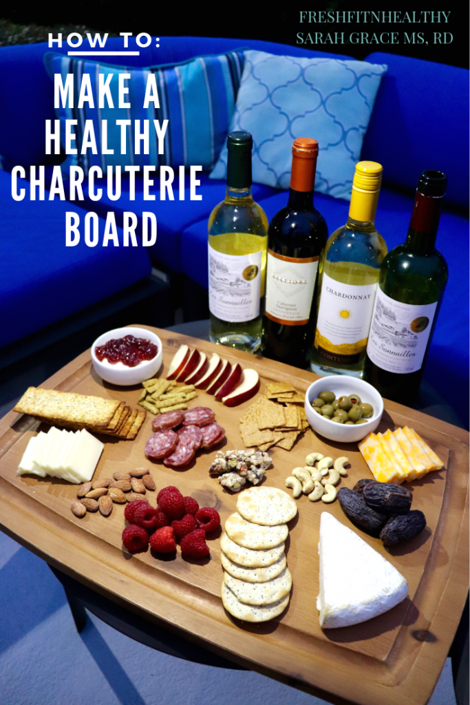 healthy charcuterie board